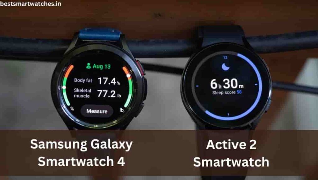 Samsung Galaxy Smartwatch 4 vs Active 2 Smartwatch Comparison