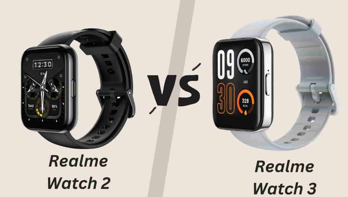 Realme Watch 3 Pro vs Realme Watch 2 Pro Comparison