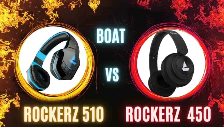 Boat Rockerz 510 vs 450 Comparison
