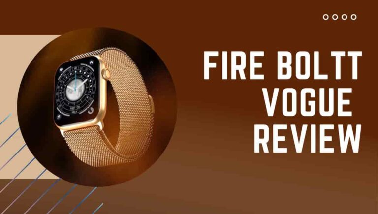 Fire Boltt Vogue Launch Date, Price, Review in India