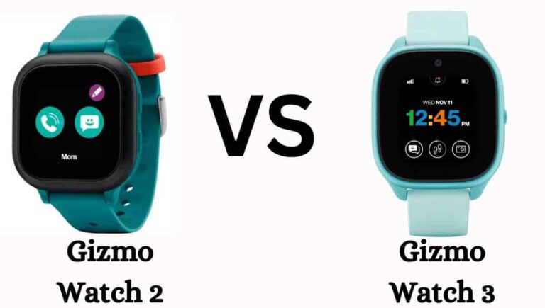 Gizmo Watch 2 vs 3 comparison
