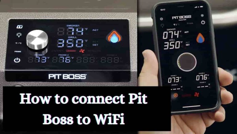 How to connect Pit Boss to WiFi