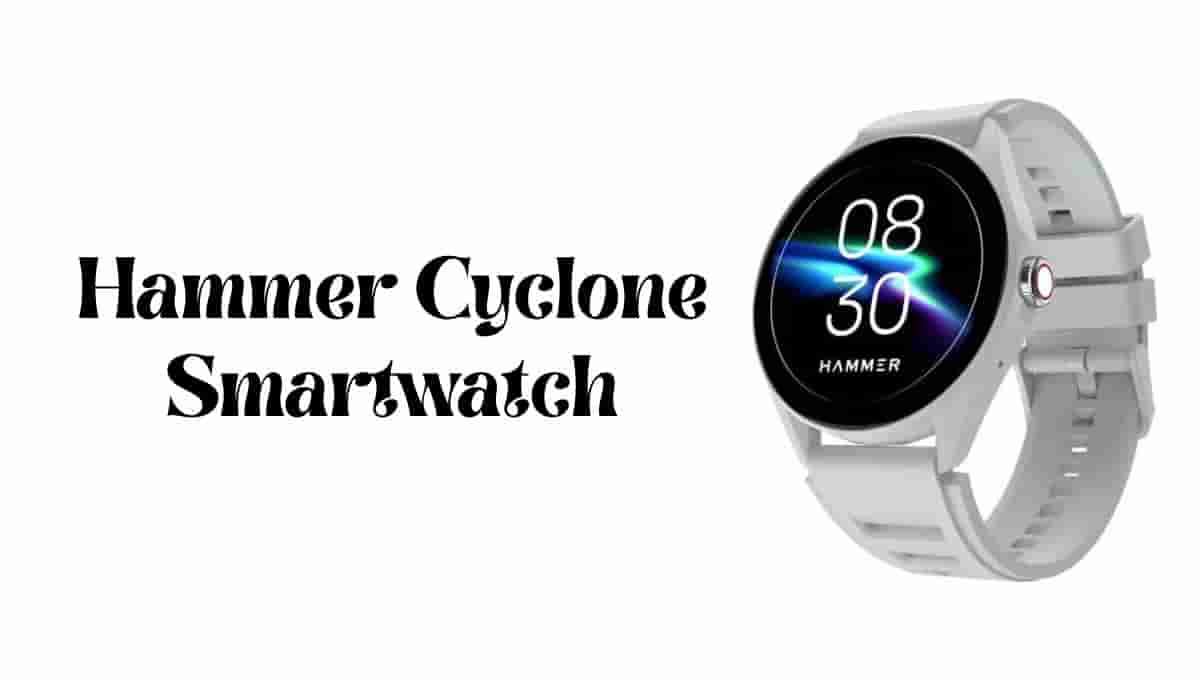 Hammer Cyclone 1.39 BT Calling Smartwatch, Review, Price